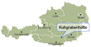 Lage Kuhgrabenhütte